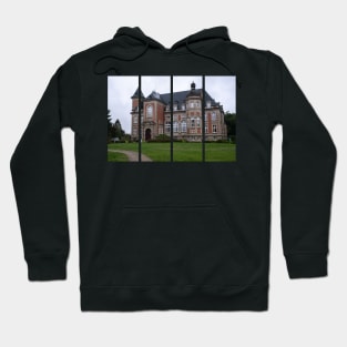 Utzschneider castle is a 20th-century castle. Between 1940 and 1944 the building was occupied by the Nazis. Rainy autumn day Hoodie